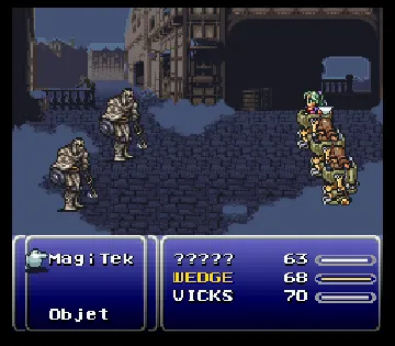 Final Fantasy III (USA) (Beta) screen shot game playing